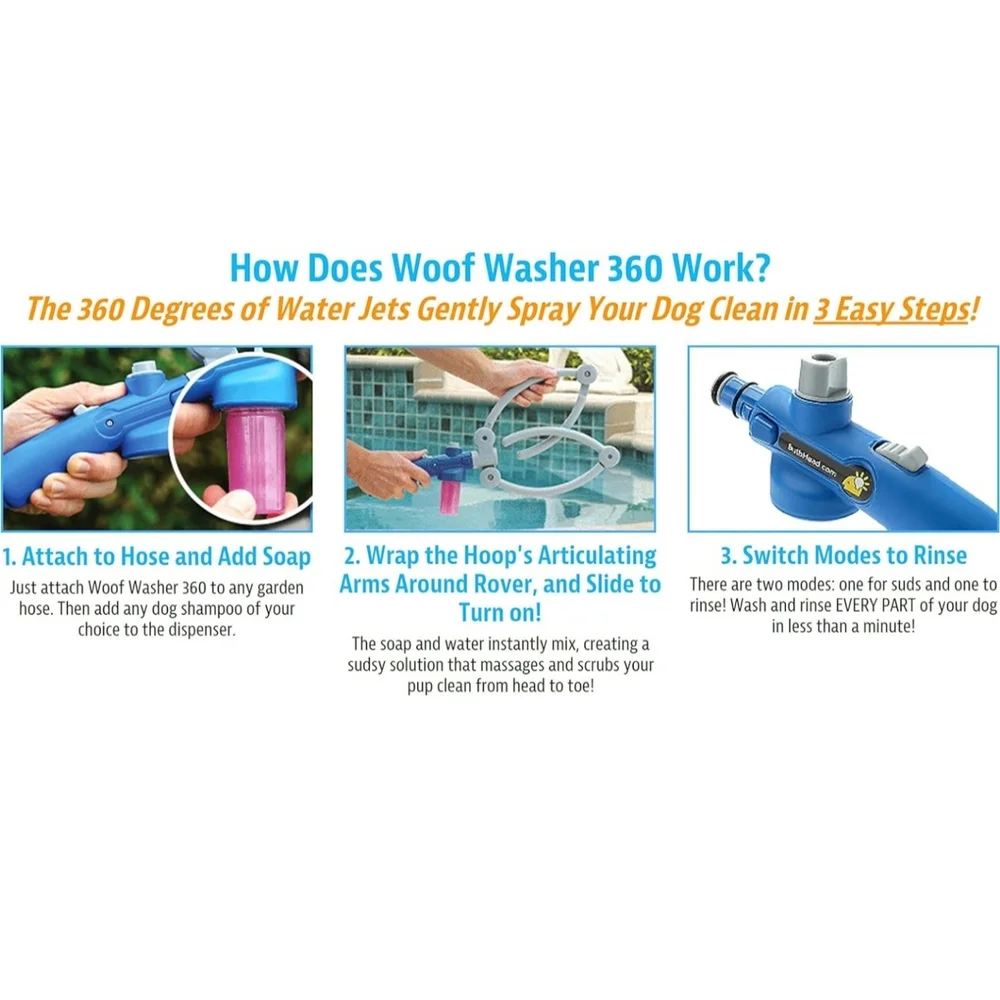 New woof washer 360, Perfect Dog Washing Station